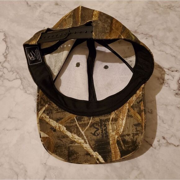 Realtree Max Camo Forest Print Hunting Outdoor Adjustable Hat Cap - Picture 2 of 3